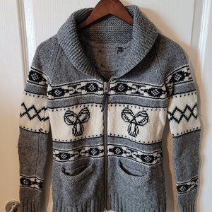 TNA Aritzia Knit 100% Lambs Wool Sweater S